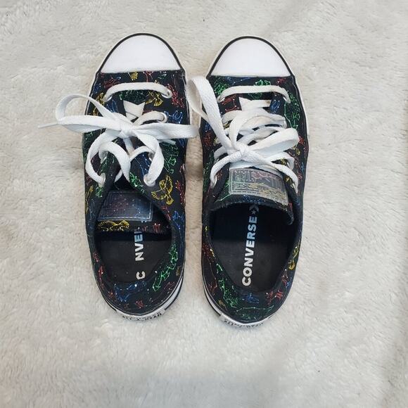 Converse All Star Black‎ Star Animal Constellation Unisex Boy Shoes Sneakers 2 - Picture 9 of 11